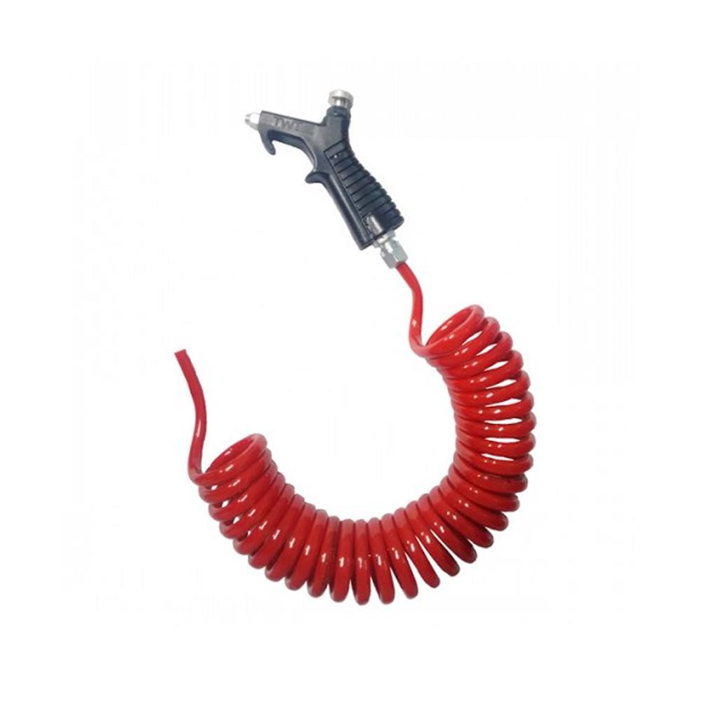 Mangueira Limpeza Cabine com Bico Plastico (P.U) - Vermelha