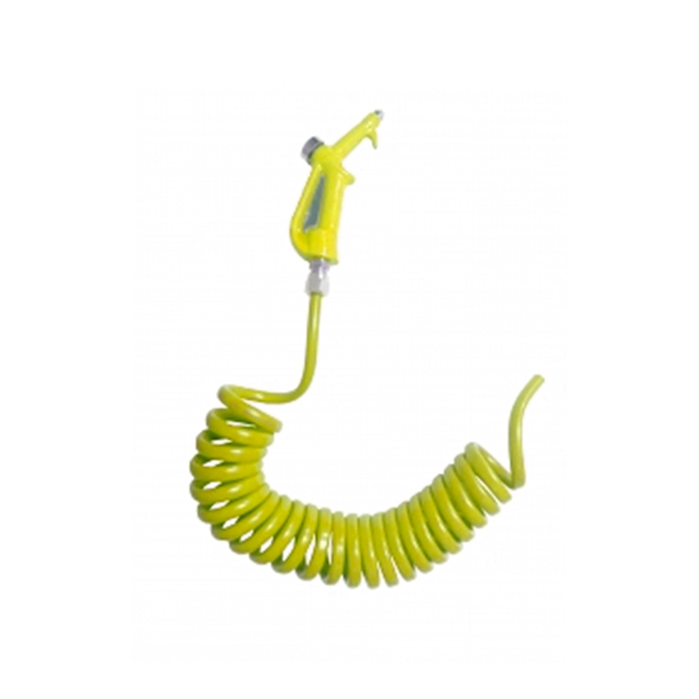 Mangueira Limpeza Cabine com Bico Aluminio (P.U) - Amarela