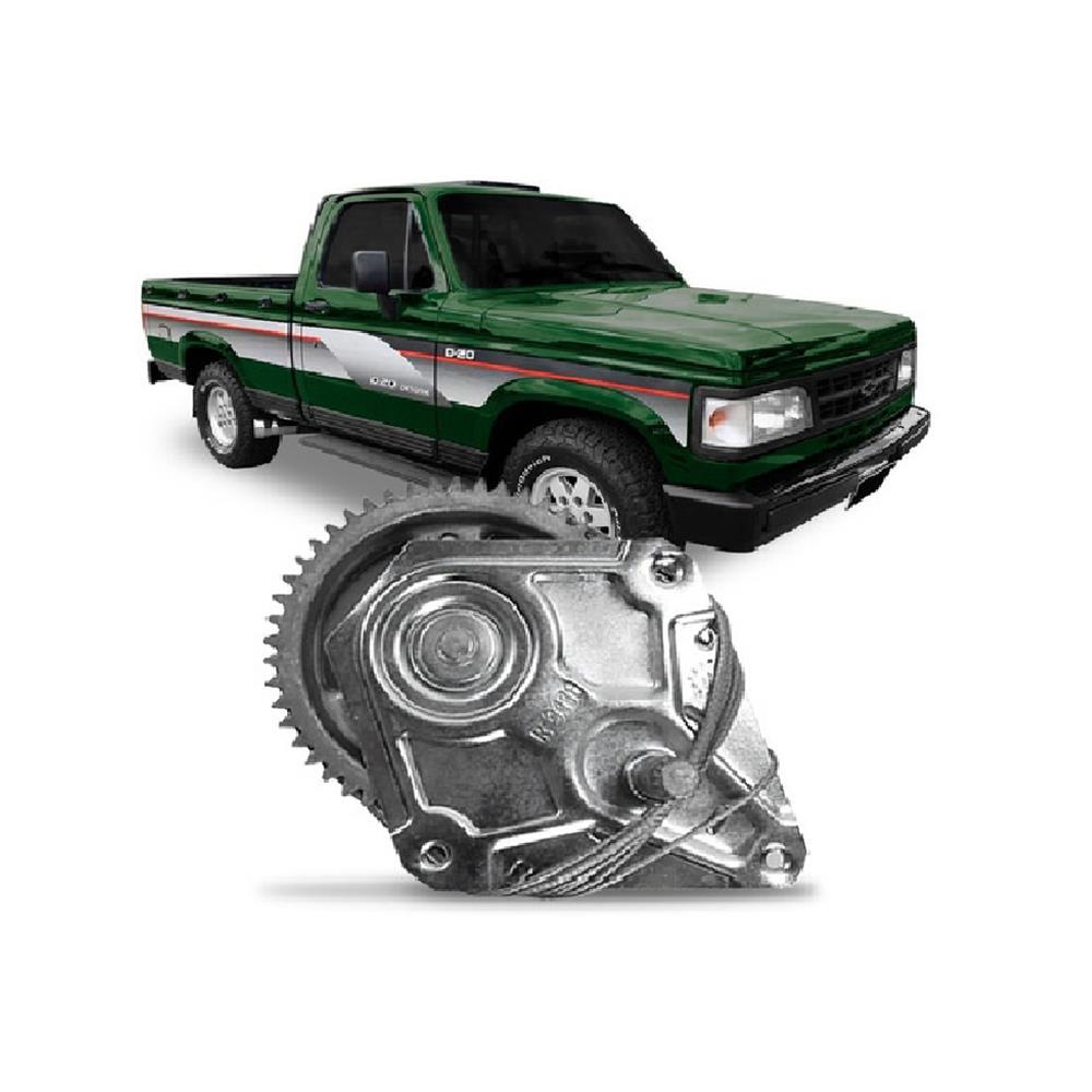 Maquina Vidro Chevrolet D-20, D-12000 Antiga Lado Direito - 94637552 Maquina Vidro Chevrolet D-20, D-12000 Antiga Lado Direito - 94637552