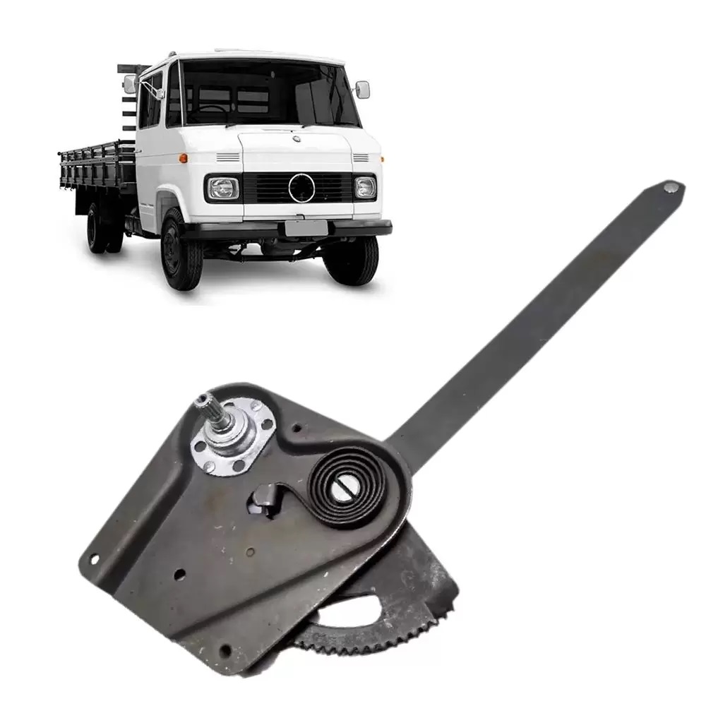 Maquina Vidro Caminhão Mercedes-Benz 708, 608 de 1987 a 1988 Lado Direito - 3086707303