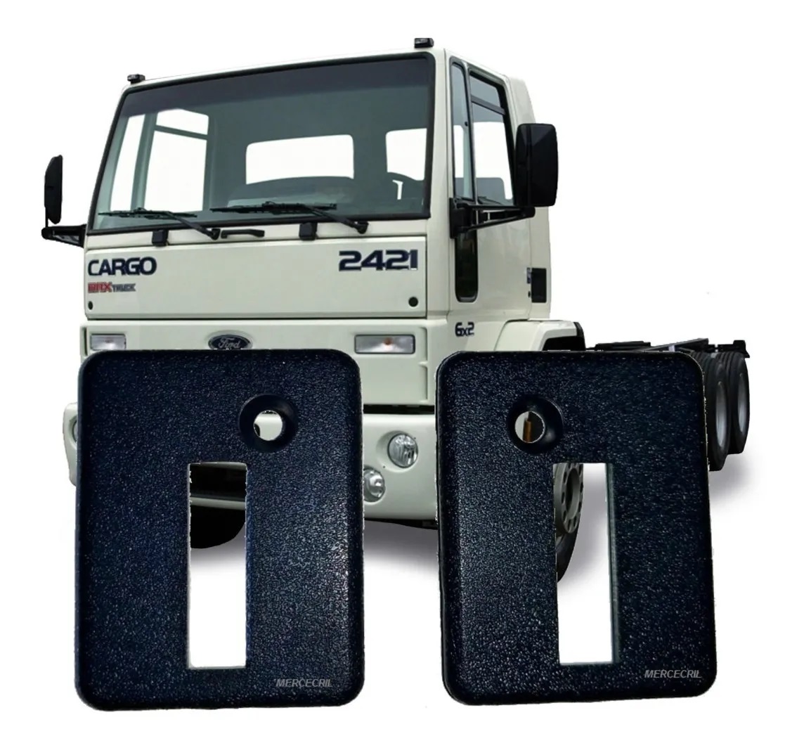 Par Moldura Botao Trava Porta Fd Cargo /2010 Externo Direito - TJG837240