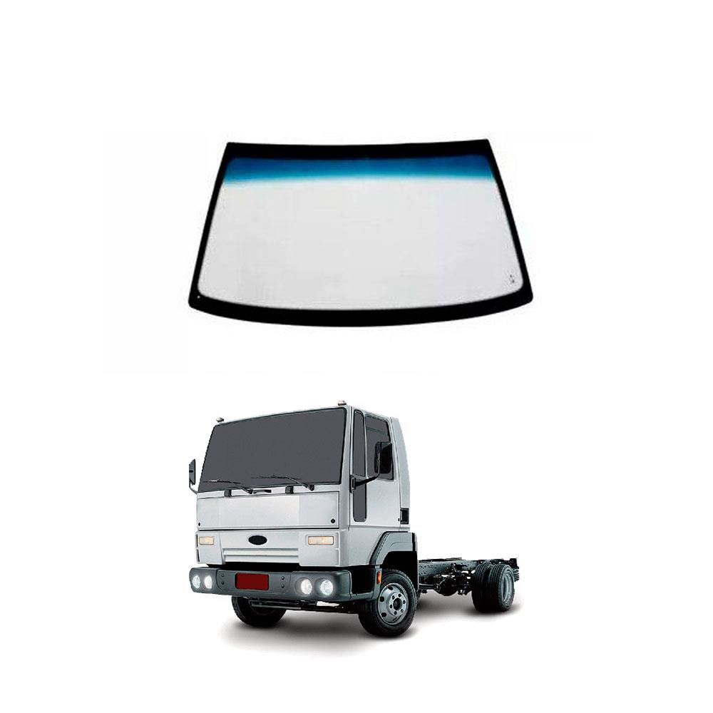 Parabrisa Caminhão Ford Cargo 1985 até 2010 Verde com Faixa Azul - 1C45E03102AB