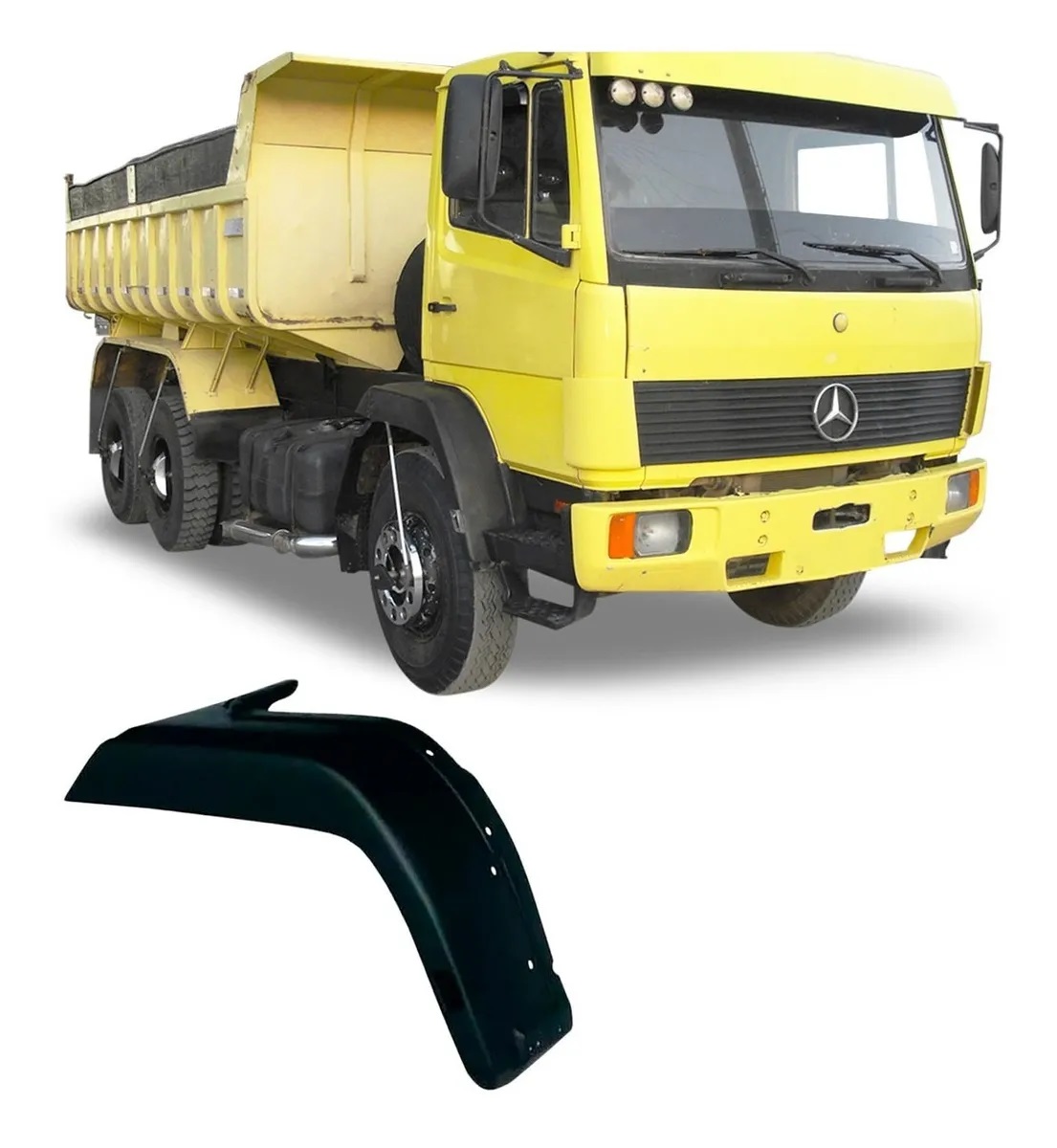 Paralama Cabine Mb 1718/1214 /95 Frontal Direito - 6738801506