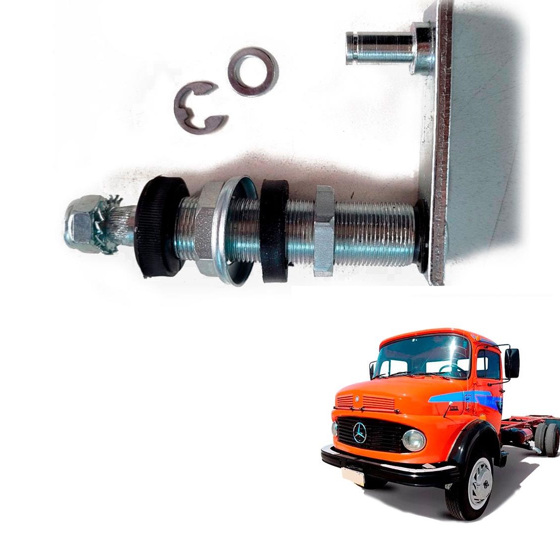 Pivo Limpador Parabrisa Caminhão Mercedes-Benz 1113, 2213 de 1972 até 1988 Cabine Alta - Lado Direito