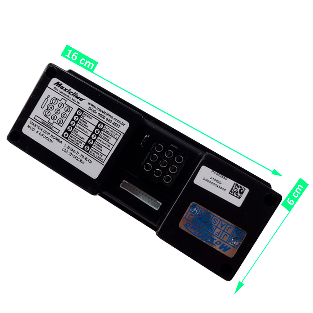 Placa Climatizador Maxiclima Dupla Bomba - Special