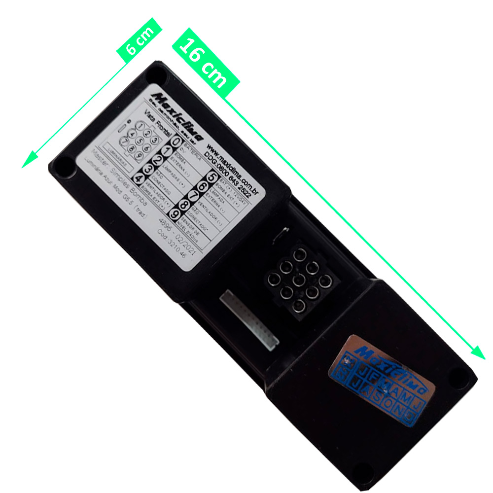 Microprocessador Placa Climatizador Maxiclima Master Bi-Volt