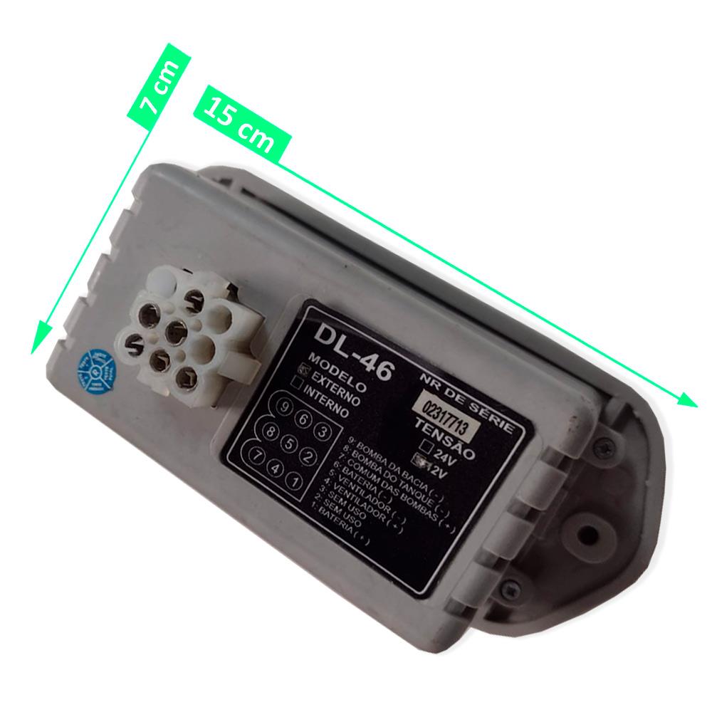 Placa Climatizador Resfriar Dl 46 24 Volts