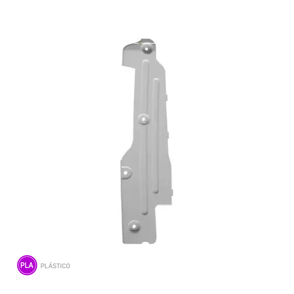 Placa Proteção Farol Caminhão Volvo FH 2005 a 2009 Lado Direito