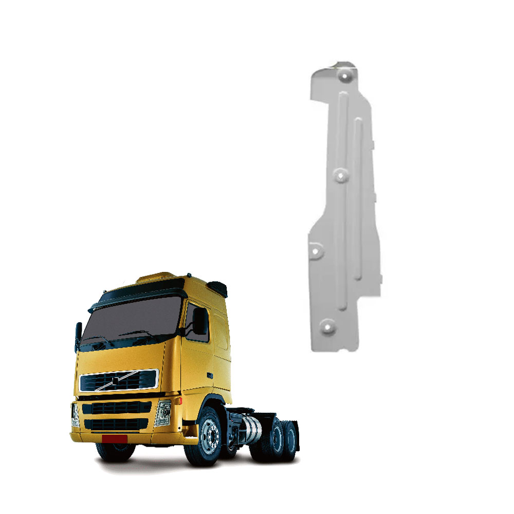 Placa Proteção Farol Caminhão Volvo FH 2005 a 2009 Lado Direito