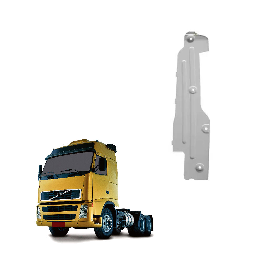 Placa Proteção Farol Caminhão Volvo FH 2005 a 2009 Lado Esquerdo
