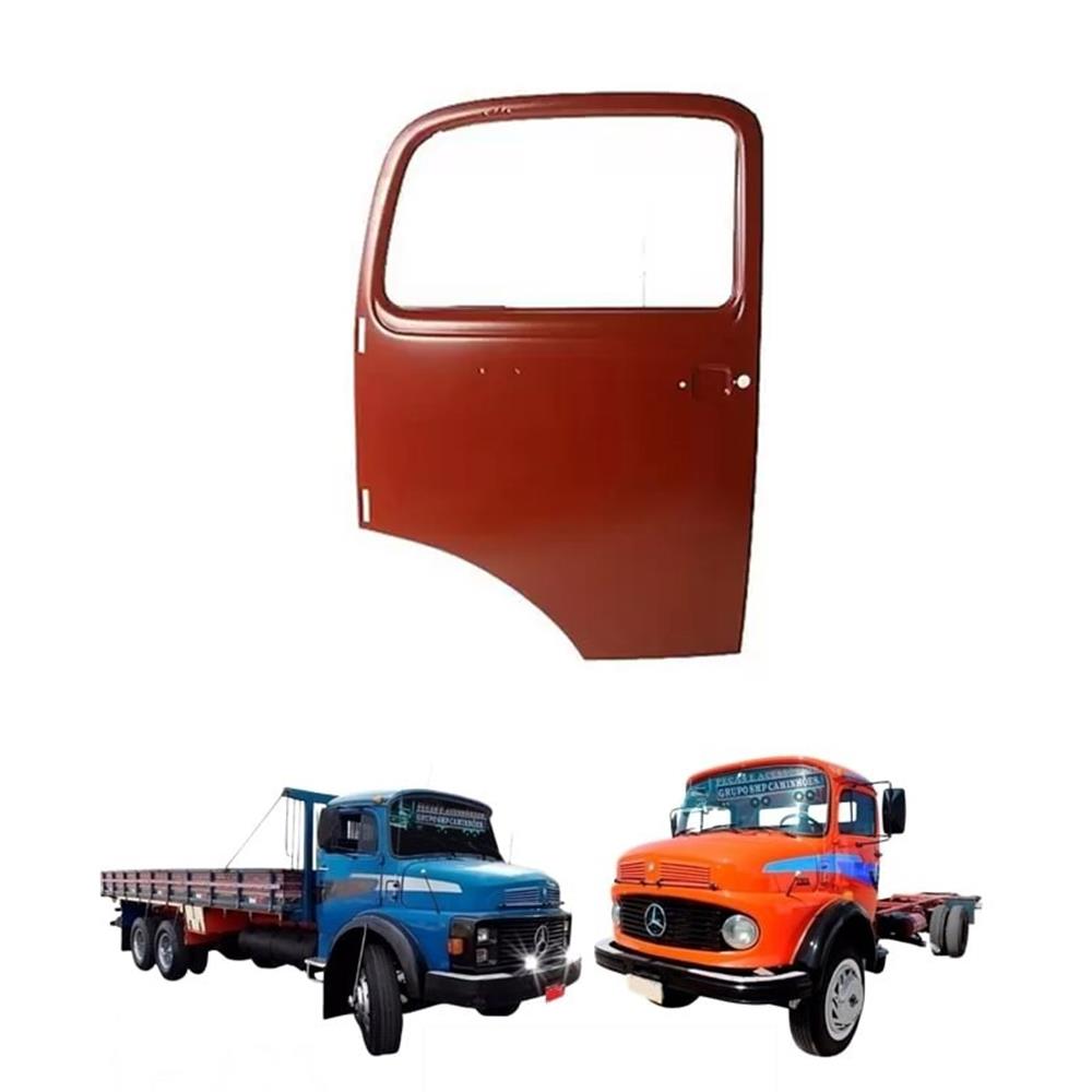 Porta Nua Completa Caminhão Mercedes-Benz 1113, 1513, 1934 de 1969 a 1988 Lado Direito - 3317208305