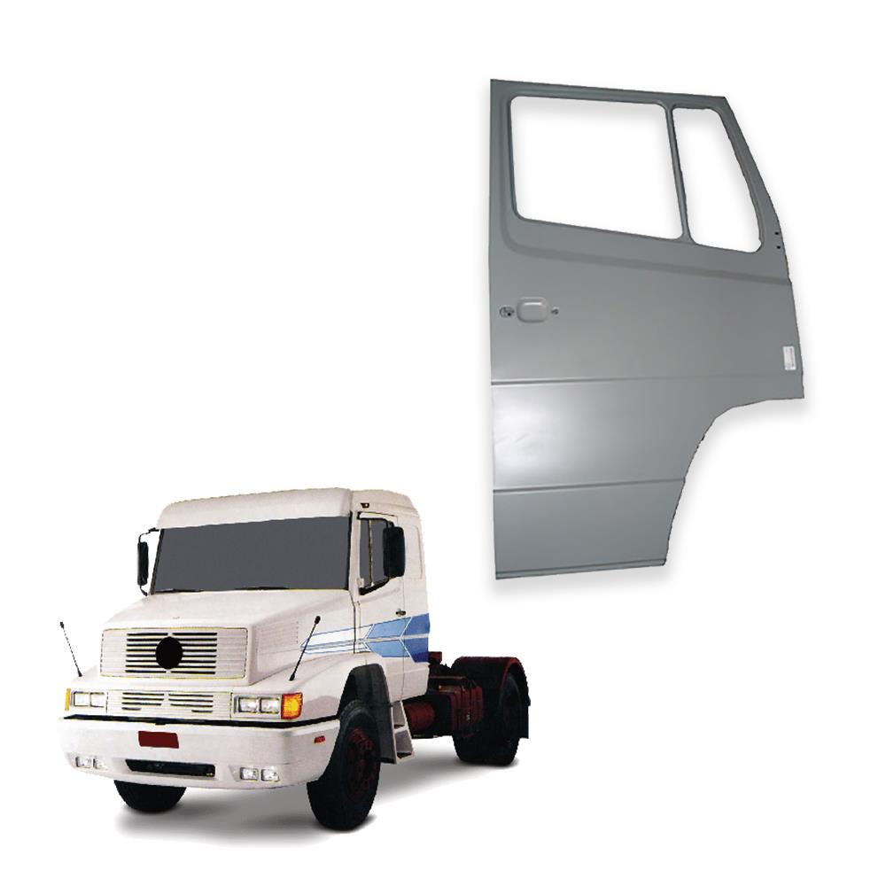 Porta Nua Completa Caminhão Mercedes-BEnz HPN 1418, 1618, 1630, 1935, 1941 de 1989 até 1995 Lado Esquerdo - 6887207005 Porta Nua Completa Caminhão Mercedes-BEnz HPN 1418, 1618, 1630, 1935, 1941 de 1989 até 1995 Lado Esquerdo - 6887207005