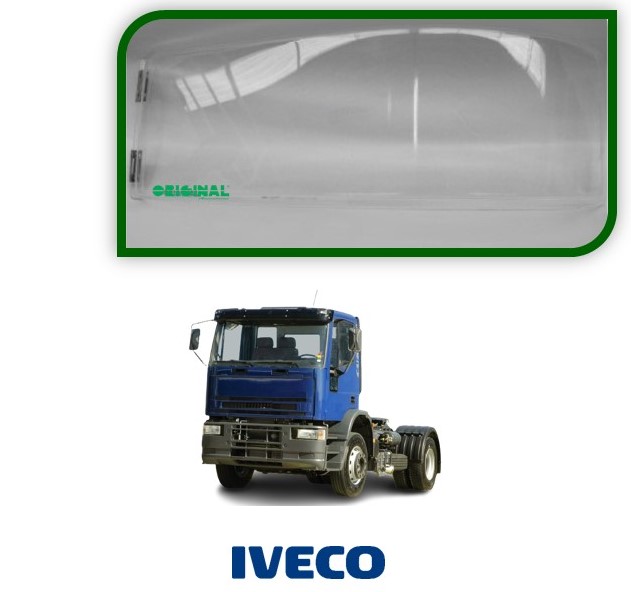 Par Protetor Farol Caminhão Iveco Tractor, Cavalino - Cristal
