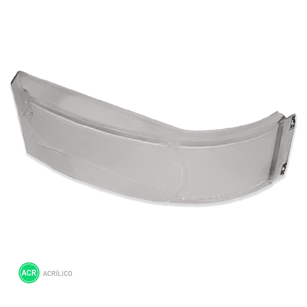 Par Protetor Farol Caminhão Scania 114, 124 Série 5 - Cristal