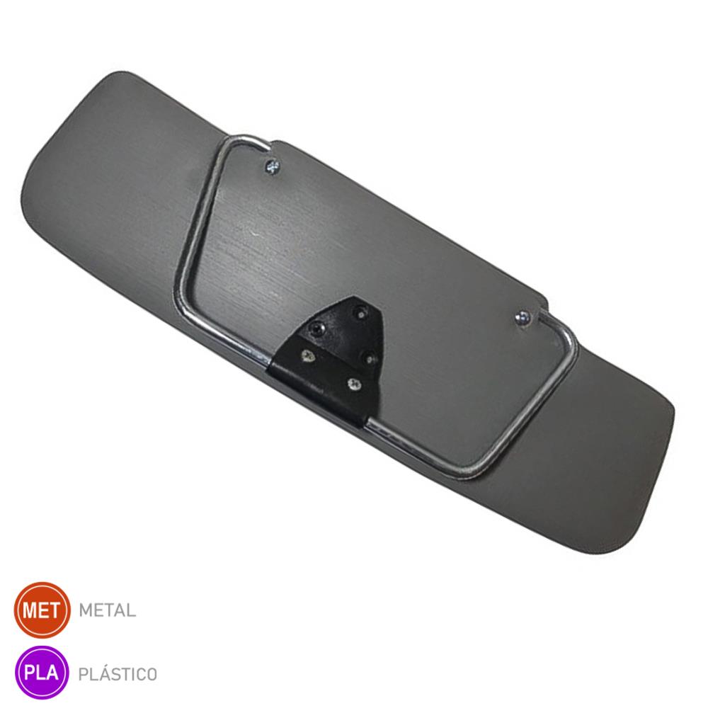 Quebra Sol Interno Mb 1113/2213 69/88 - Cinza 3 Furos - 3448100110