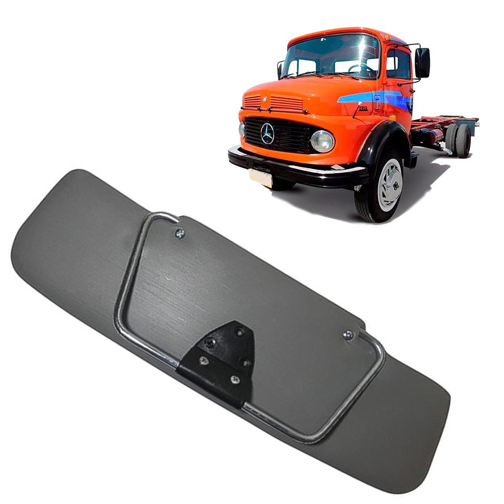 Quebra Sol Interno Mb 1113/2213 69/88 - Cinza 3 Furos - 3448100110