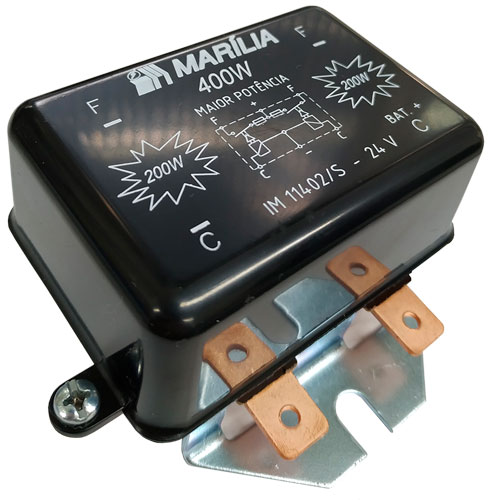 Rele Farol 24 Volts Luz Dupla 400 Wats - Marilia