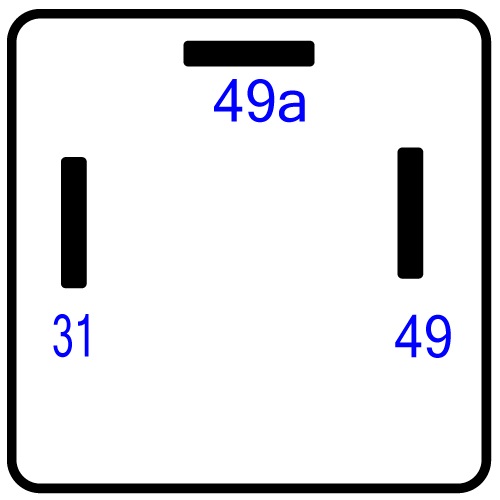 Rele Seta 12 Volts 3 Saidas Universal