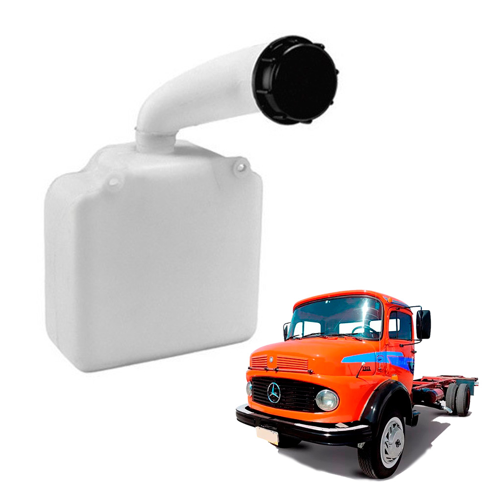 Reservatorio Limpador Parabrisa Caminhão Mercedes-Benz 1113/1513 - com Tam