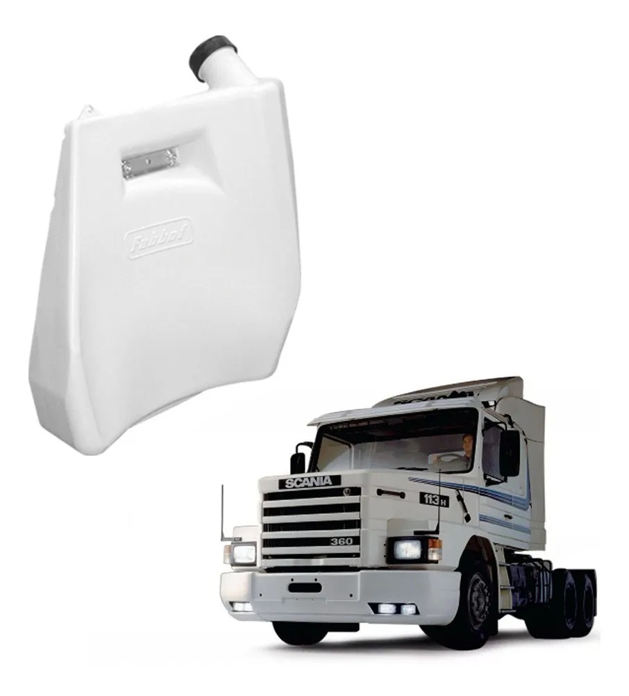 Reservatorio Limpador Parabrisa Caminhão Scania 112, 113, T R 1981 a 1998