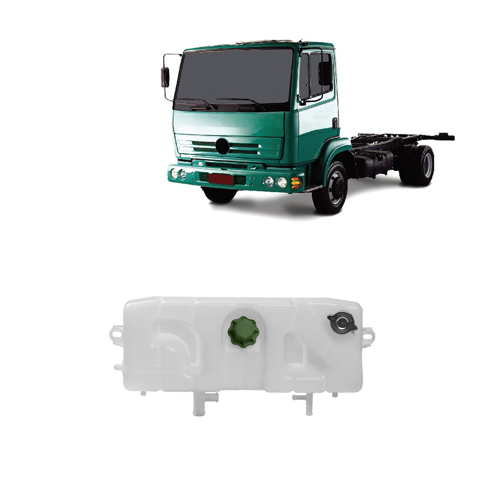 Reservatorio Radiador Caminhão Mercedes-Benz 1214, 1718 e Ônibus - 6745000049/ 6745000149