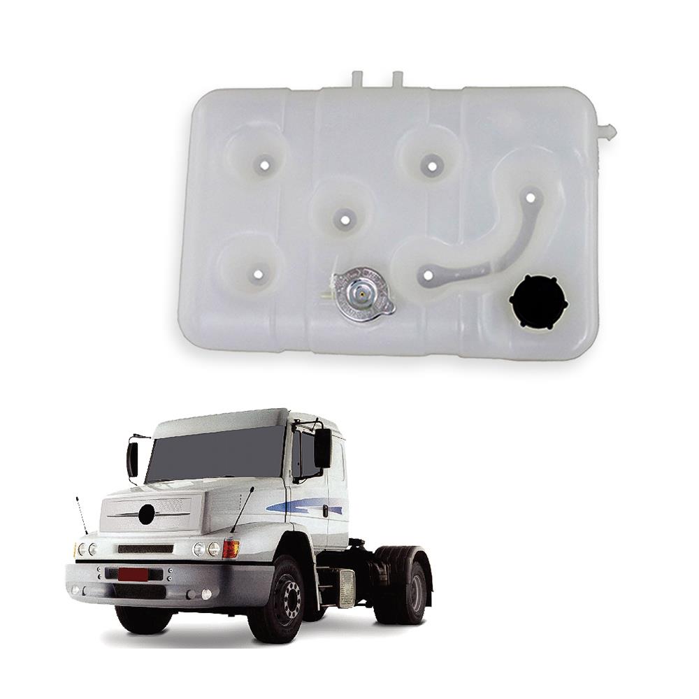 Reservatorio Radiador Caminhão Mercedes-Benz 1620, 2000 a 2012 Com Sensor Reservatorio Radiador Caminhão Mercedes-Benz 1620, 2000 a 2012 Com Sensor