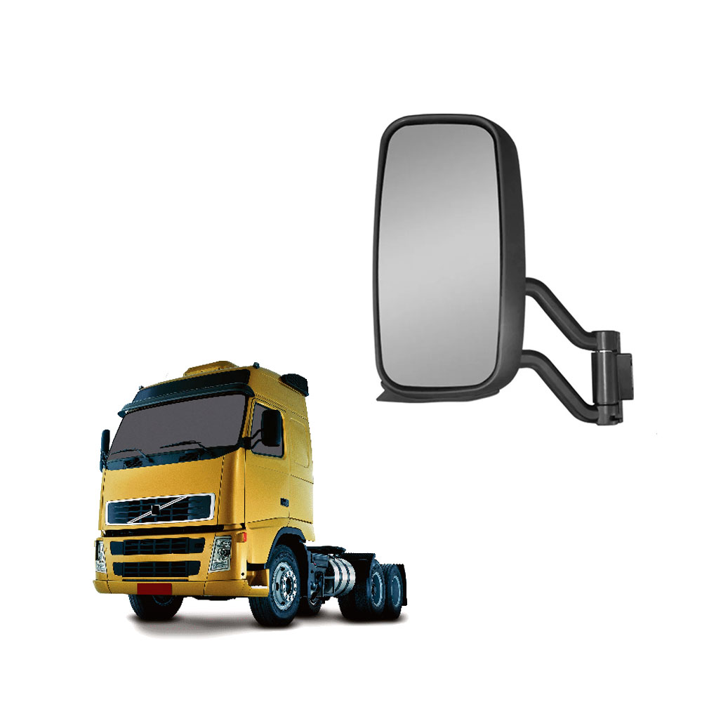 Retrovisor Caminhão Volvo FH NH 1998 a 2009 Sem Desembaçador Lado Esquerdo