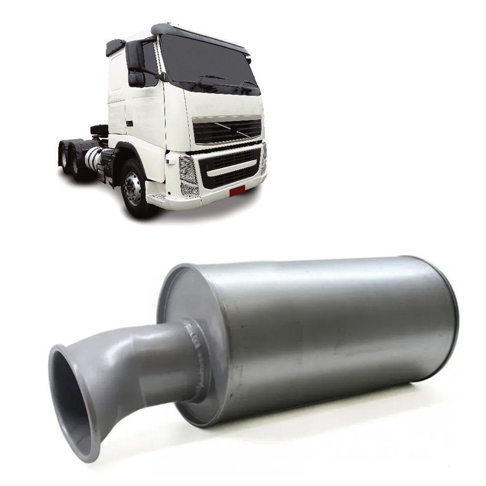 Silencioso Final Caminhão Volvo FH, FM, NH Com Miolo Após 1999 - 1676499