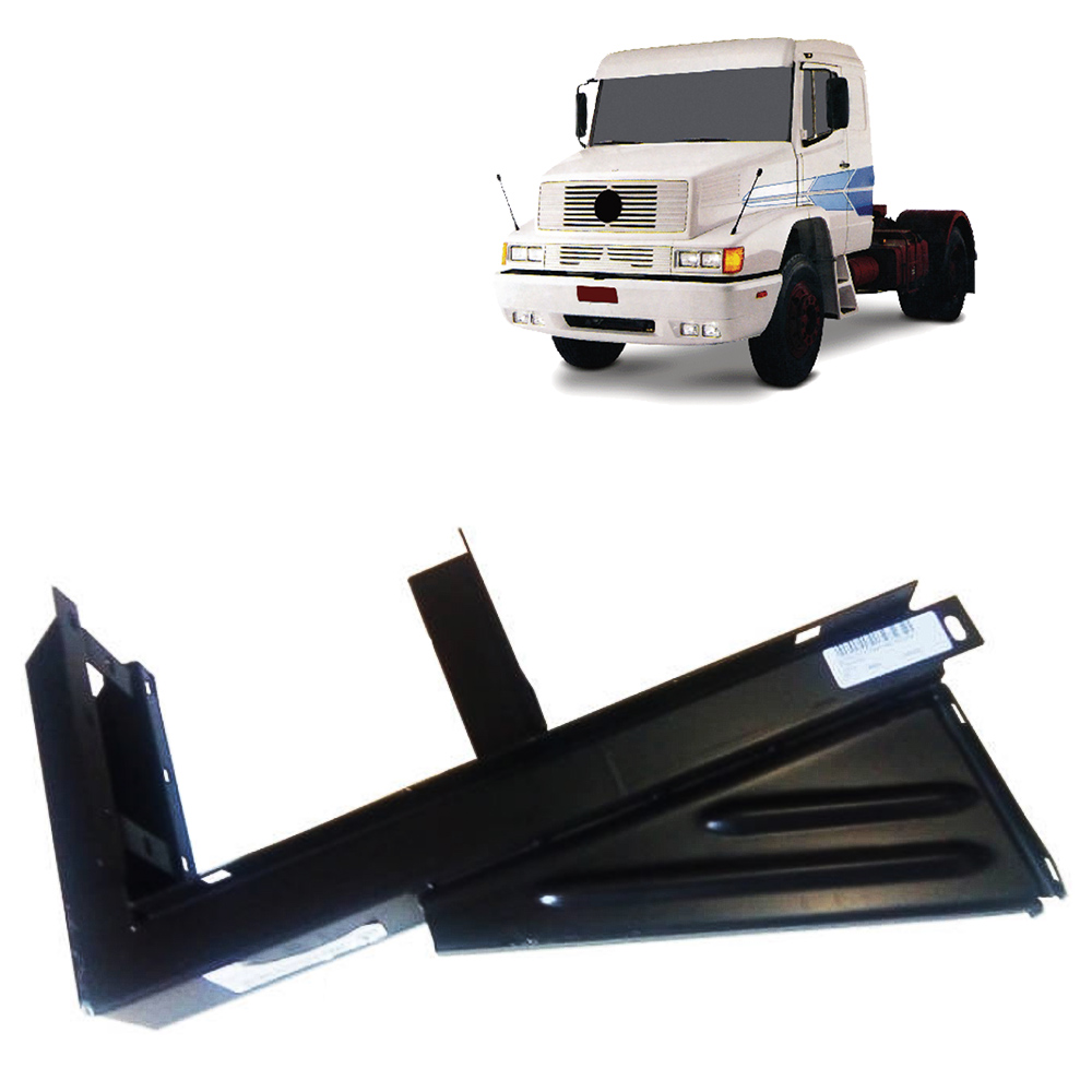 Suporte Estribo Caminhão Mercedes-Benz 1935 1941, 1989 a 1998 Traseiro Lado Esquerdo