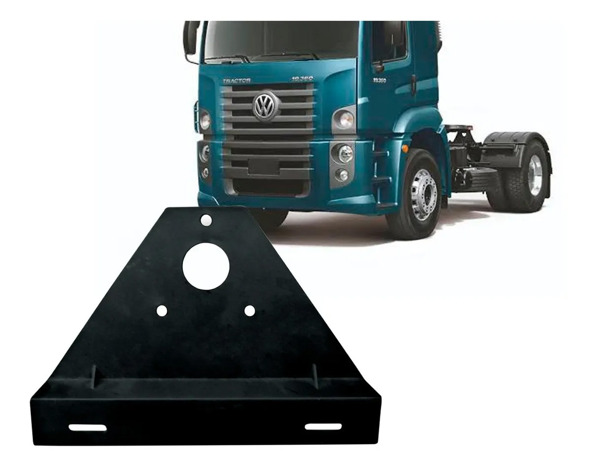 Suporte Placa Mb/ Fd Cargo 2000/2010 - Traseiro - T12945411