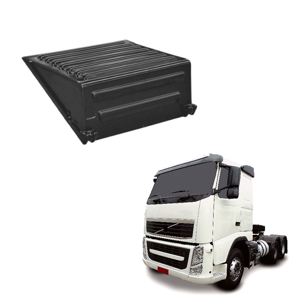 Tampa Caixa Bateria Caminhão Volvo FH NH 1998 a 2014 Com Furo -20541447