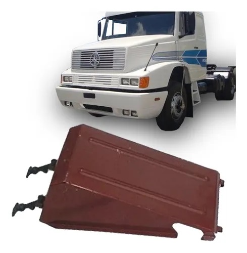 Tampa Caixa Bateria Caminhão Mercedes-Benz 1618 1989 a 1995 Com Presilhas