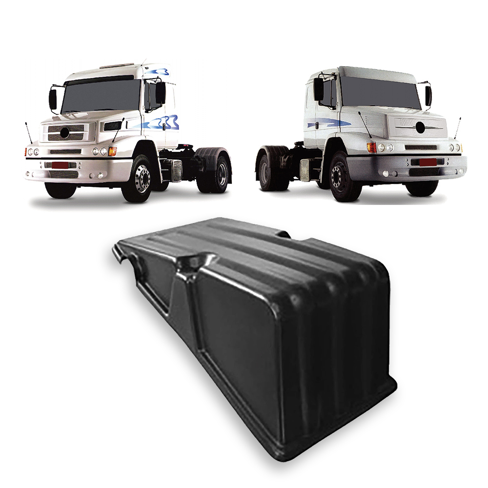 Tampa Caixa Bateria Caminhão Mercedes-Benz 1618 1989 a 1995 - Plástica - 3845417903