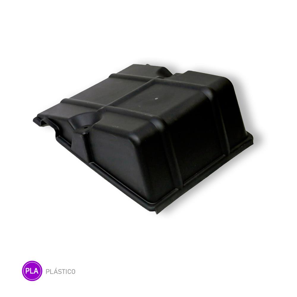 Tampa Caixa Bateria Caminhão Mercedes-Benz 1935, 1989 a 1998 Simples - 3885417303