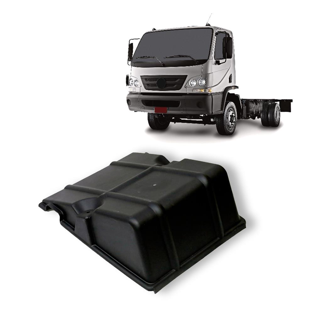 Tampa Caixa Bateria Caminhão Mercedes-Benz 1935, 1989 a 1998 Simples - 3885417303