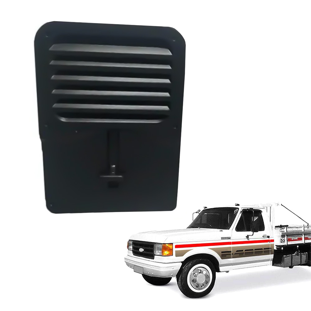 Tela Plastica Entrada Ar Fd F-1000 4000 Até 92 Esquerdo