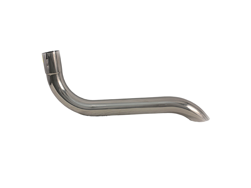 Tubo Traseiro Cromado 4.12 Pols X 1.16 Metro - Nicolini