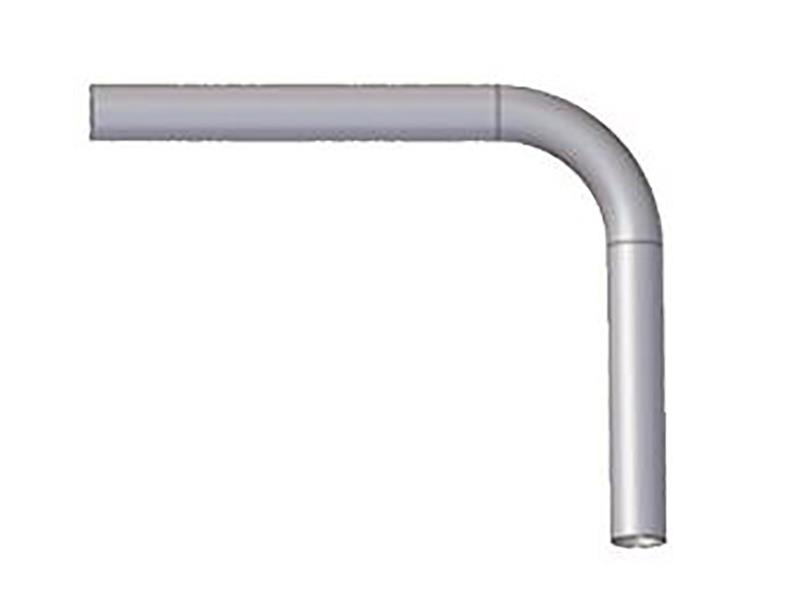 Tubo Traseiro Caminhão Mercedes-Benz 1313 2213 Medio Turbo 3 Polegs - 3464925101 Tubo Traseiro Caminhão Mercedes-Benz 1313 2213 Medio Turbo 3 Polegs - 3464925101