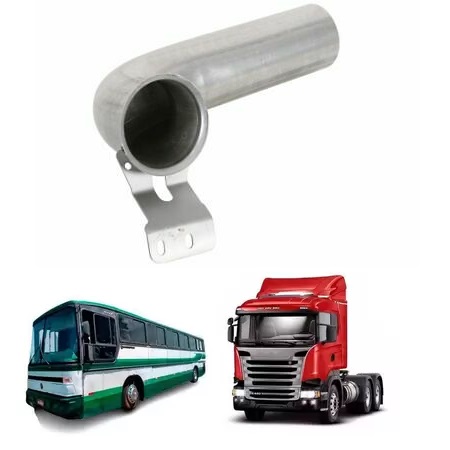 Tubo Traseiro Caminhão Scania 124 T R 1998 a 2002 Catalisador - 1344153