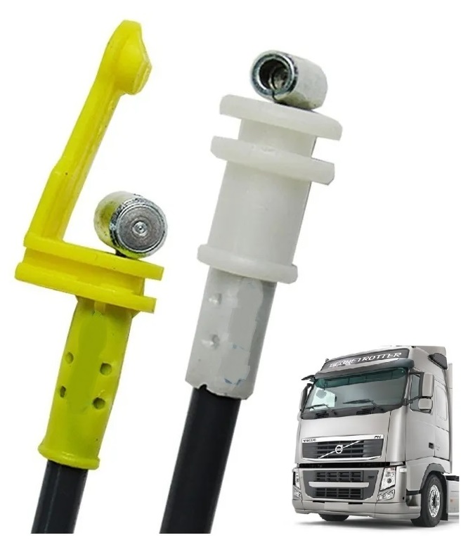Varao Fechadura Porta Caminhão Volvo FH, NH (Cabo) - 20926589