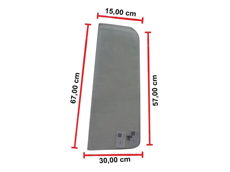 Vidro Para- brisa Lateral Caminhão Mercedes-Benz 608, 1972 a 1986 Vidro Para- brisa Lateral Caminhão Mercedes-Benz 608, 1972 a 1986
