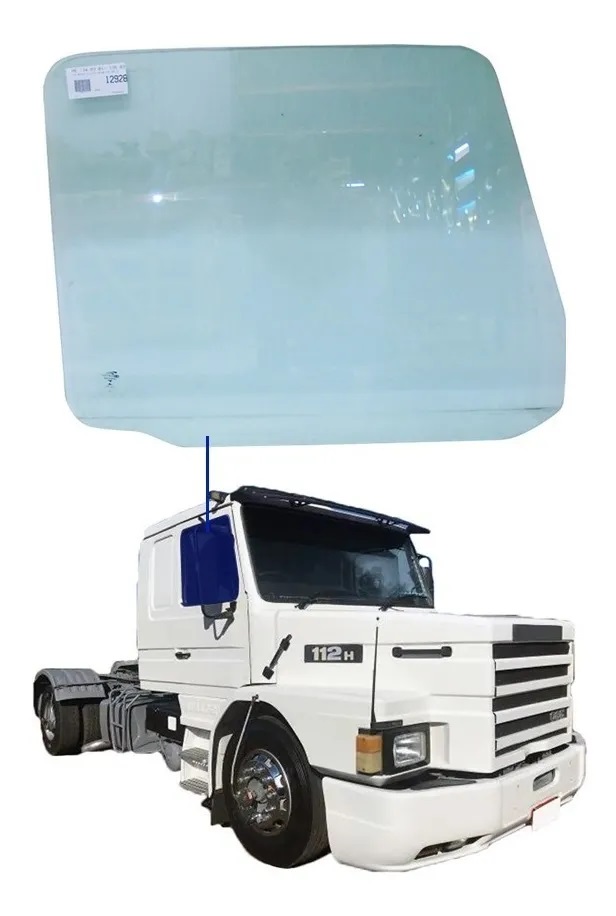 Vidro Porta Caminhão Scania 112 113 T R 1981 a 1998