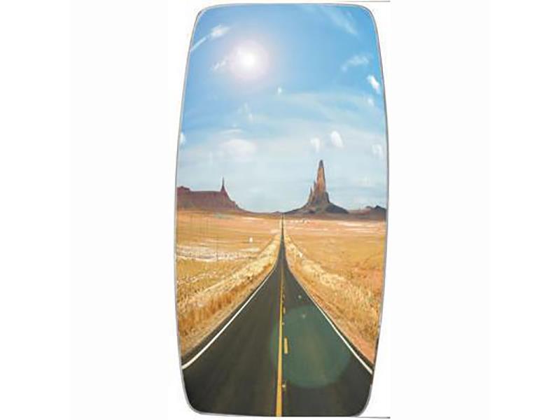 Vidro Retrovisor Caminhão Scania 112 113 T R 1981 a 1998 Superior Convexo