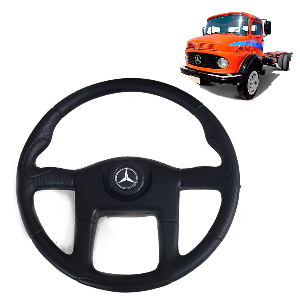 Volante Mb 1113 2213 69 a 88 45Cm Esportivo - Preto