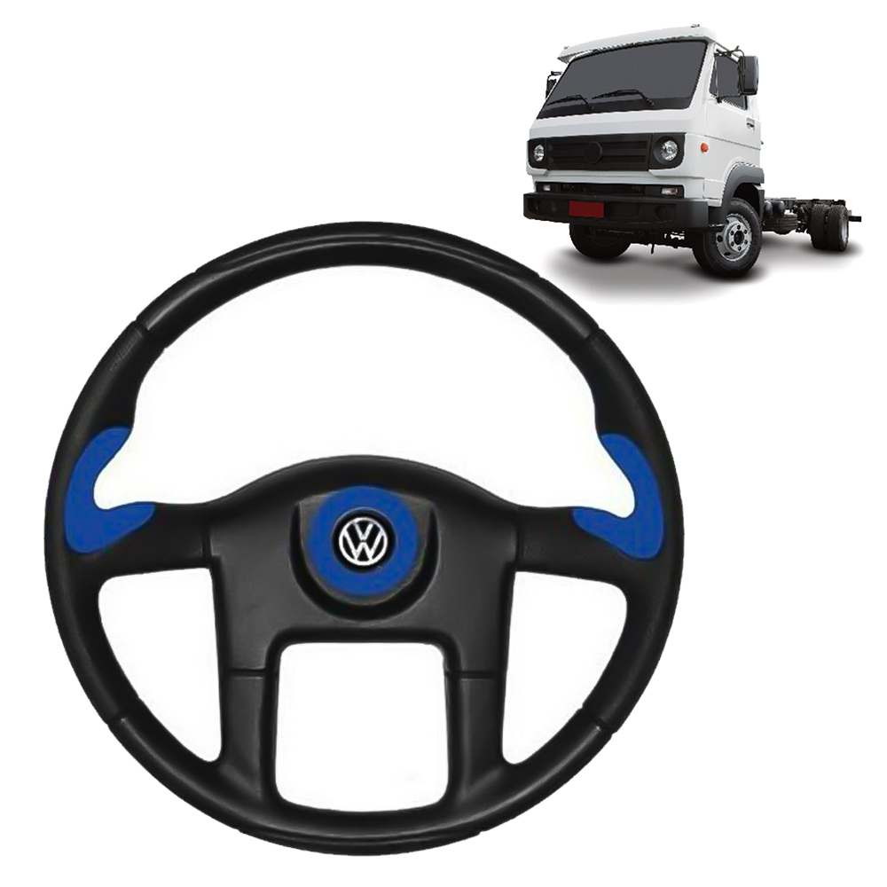 Volante Caminhão Vw Após 2000 Titam Esportivo - Azul
