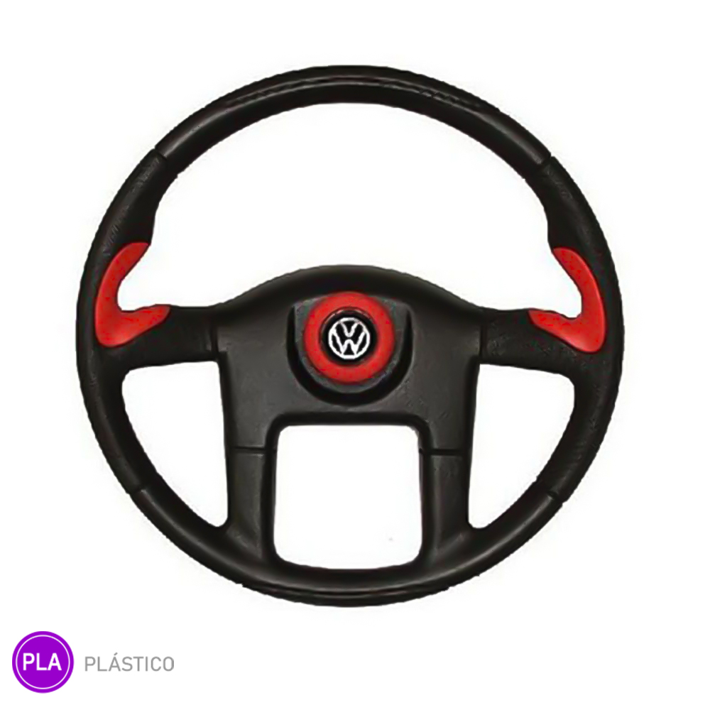 Volante Vw Após 2000 Titam Esportivo - Vermelho