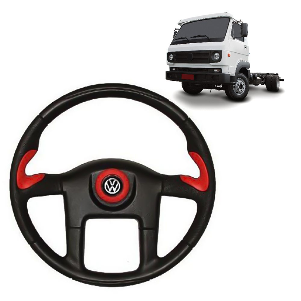 Volante Vw Após 2000 Titam Esportivo - Vermelho